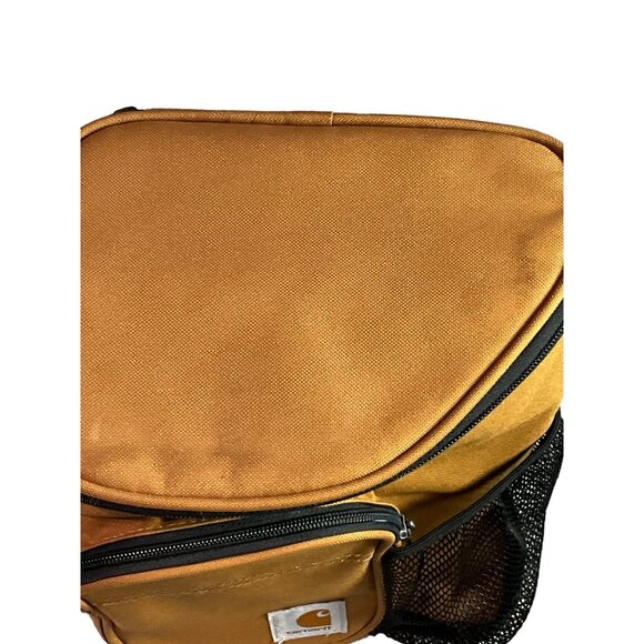 Cahartt Insulated 10 Can Vertical Cooler with Mesh Water Bottle Pocket 4.5lb cap - Picture 6 of 6